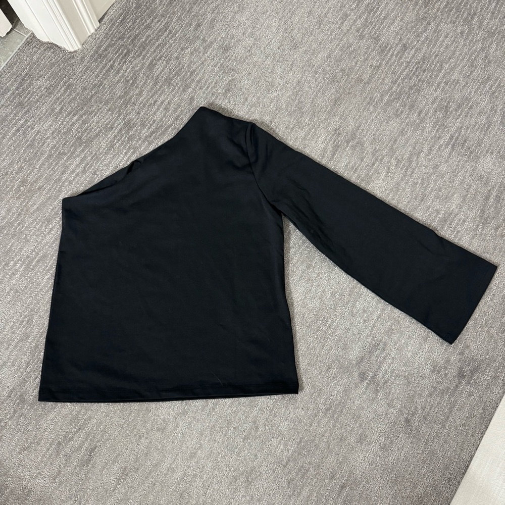NWT Banana Republic Galena One-Should Long Sleeve Top, Size S - Picture 4 of 5